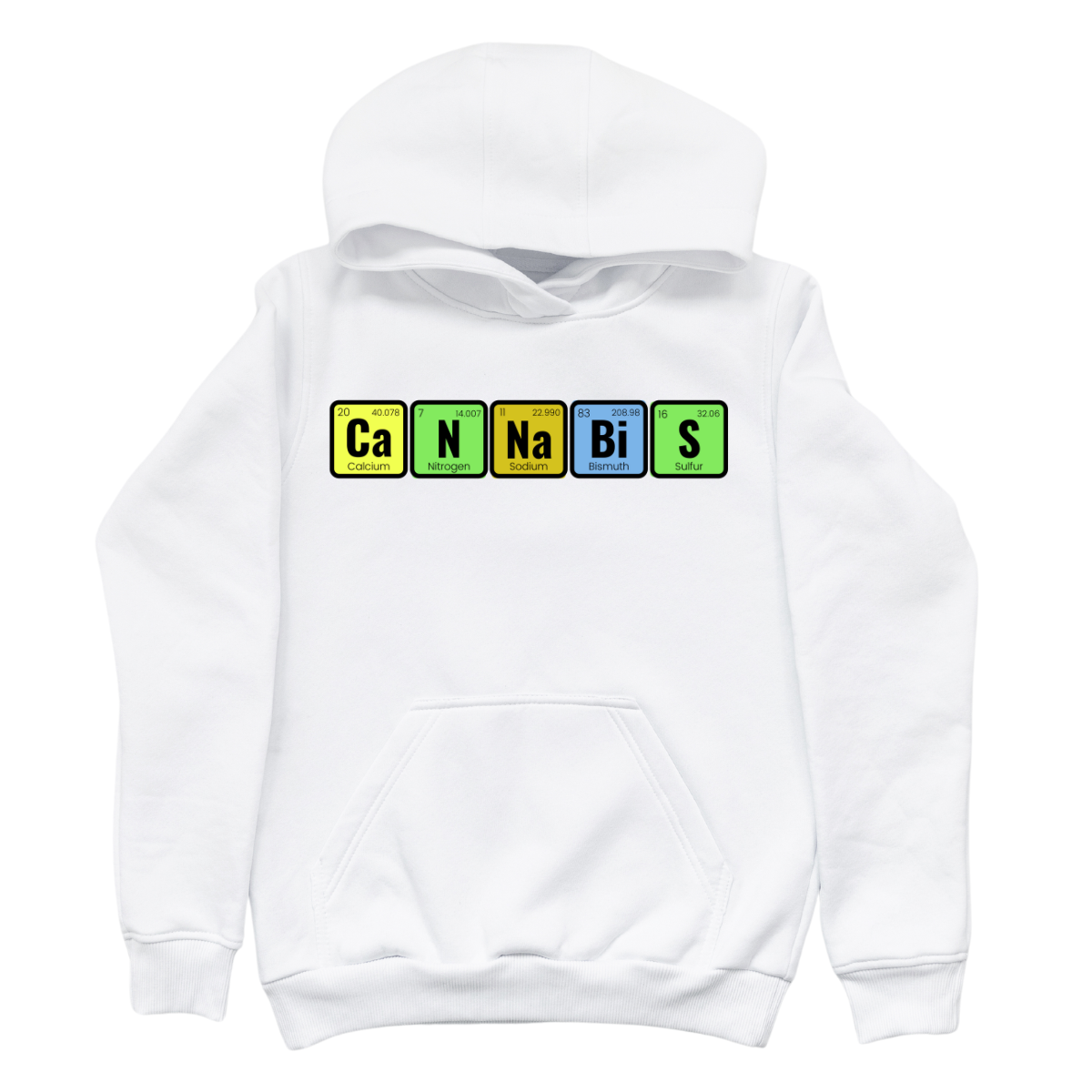Cannabis Periodic Table Hoodie