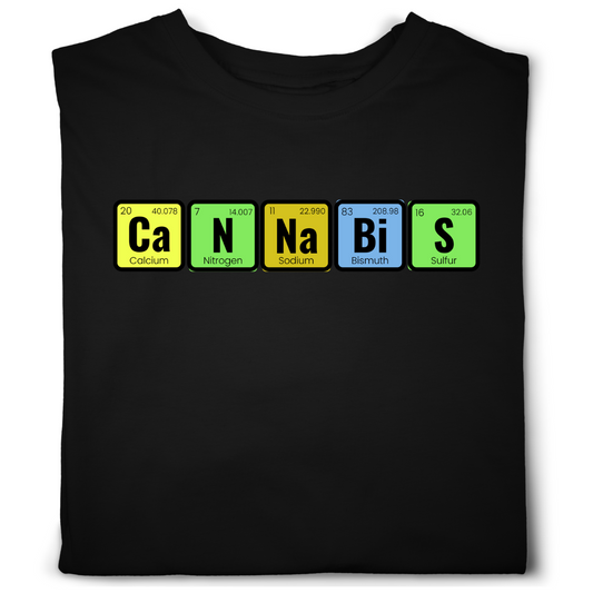 Cannabis Periodic Table T-Shirt