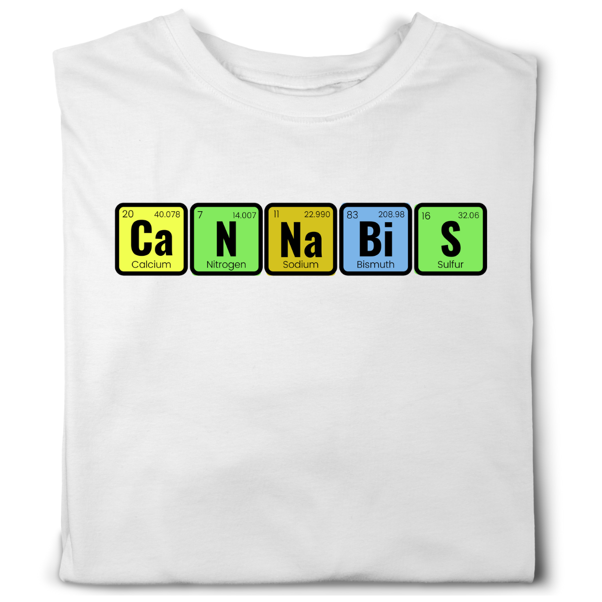 Cannabis Periodic Table T-Shirt